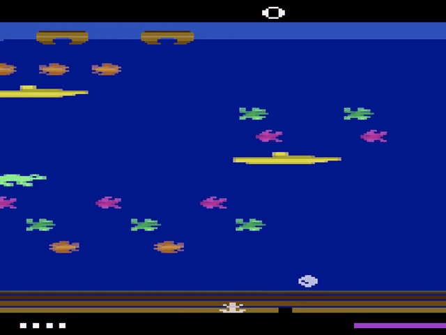 Frogger II: Threeedeep screenshot 5 for Atari 2600